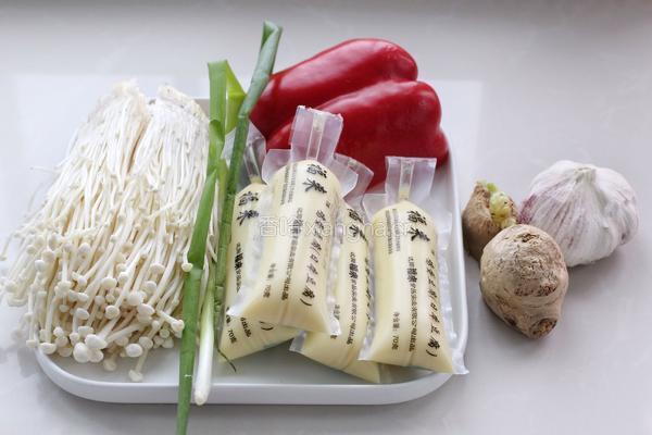 金针菇烧日本豆腐的做法图解1