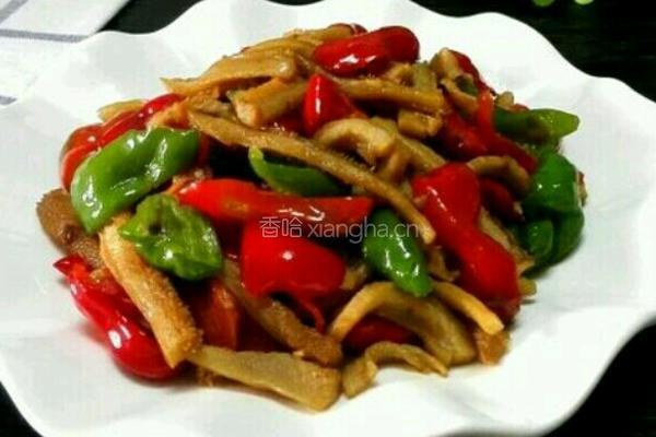 爆炒牛肚的做法图解7