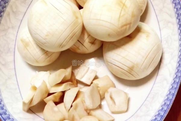 四川-红烧口蘑的做法图解2