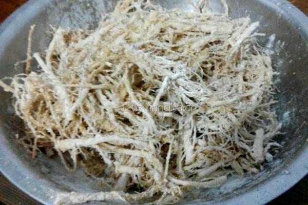 炸香菜根的做法图解4