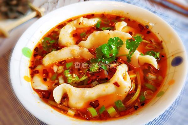 酸汤饺的做法图解1