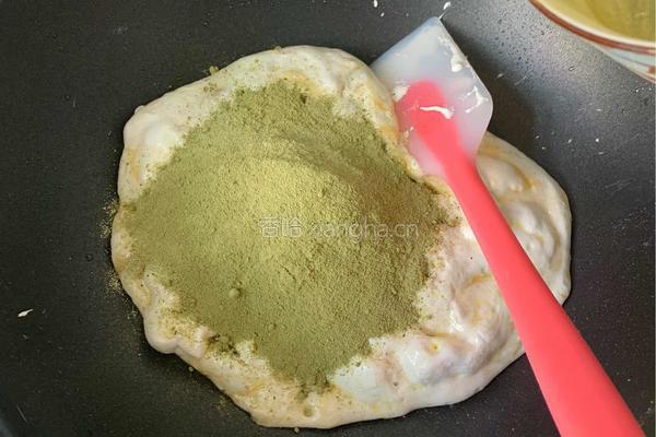 抹茶牛扎饼干的做法图解6