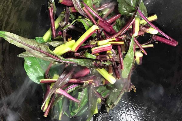 爆炒红菜苔的做法图解5
