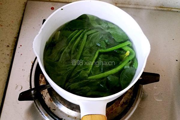 菠菜鸡蛋饺子的做法图解2