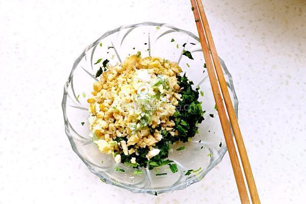 菠菜鸡蛋饺子的做法图解7