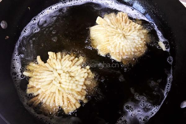 糖醋菊花豆腐的做法图解6