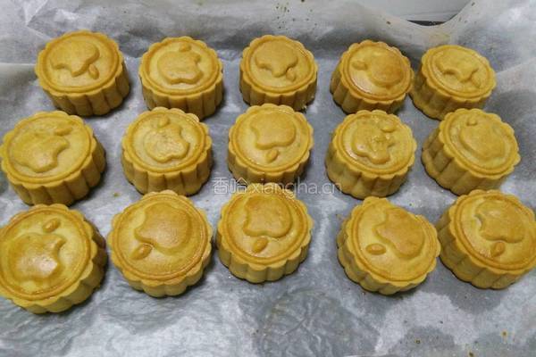广式红豆沙月饼的做法图解11