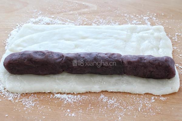 豆沙糯米卷的做法图解7