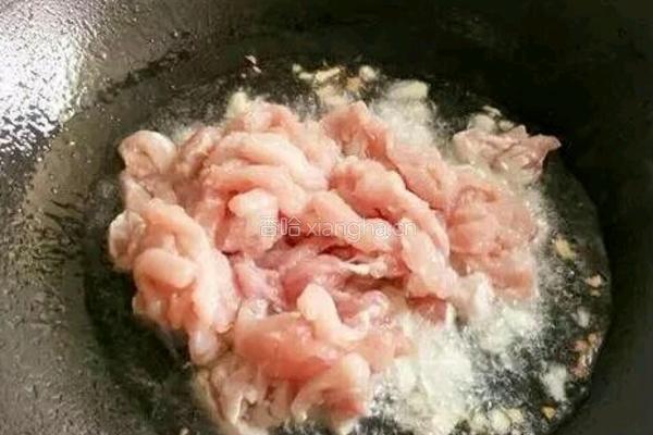 千豆腐炒肉的做法图解3