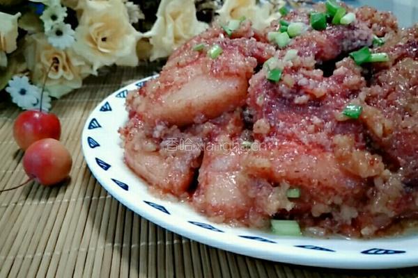 粉蒸肉的做法图解12