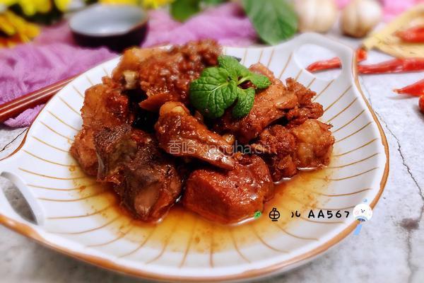 腐乳汁烧排骨的做法图解13