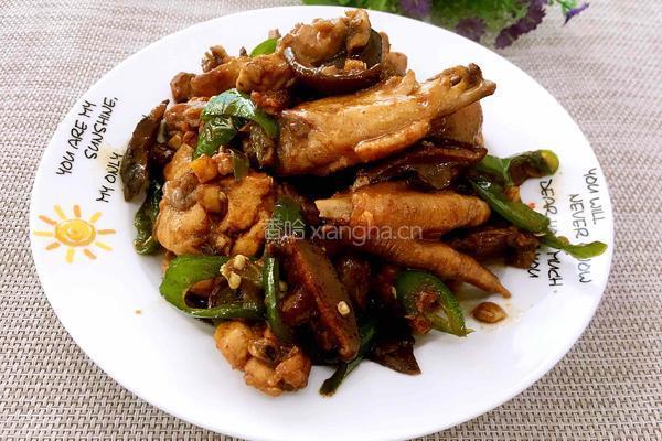 香菇鸡肉的做法图解7
