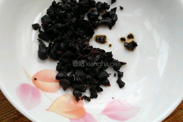 豆豉油麦菜的做法图解2