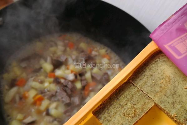 咖喱牛肉饭的做法图解3