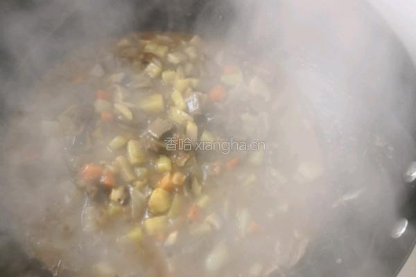 咖喱牛肉饭的做法图解4