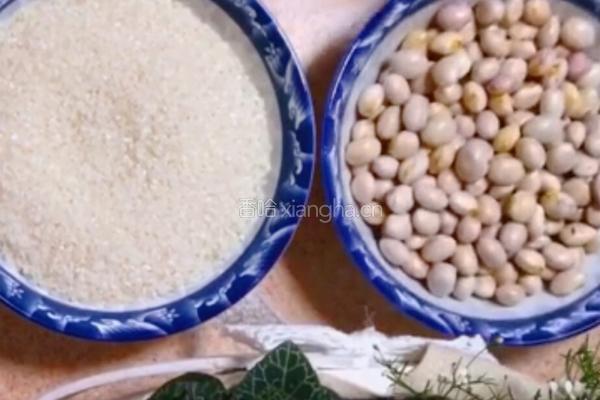 花豆焖饭的做法图解3