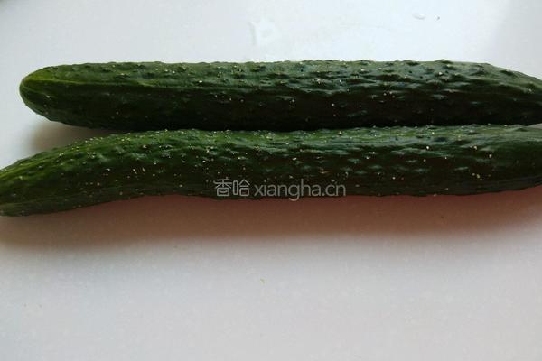 新文美食 酸辣黄瓜的做法图解1