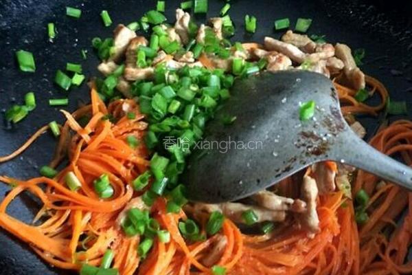 萝卜丝炒肉的做法图解6