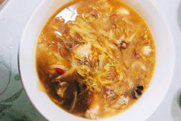 猪肉酸菜炖粉条的做法图解5