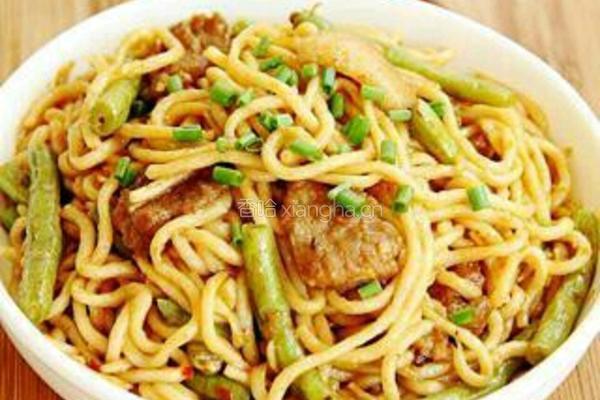 豆角焖面的做法图解9