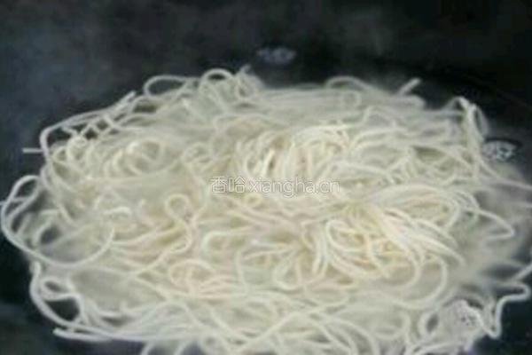 豆角焖面的做法图解3