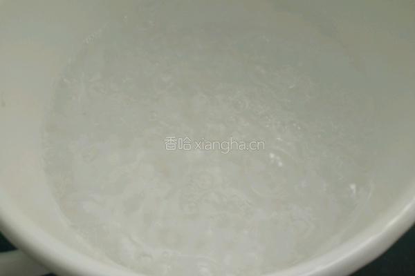 米酒汤圆的做法图解2