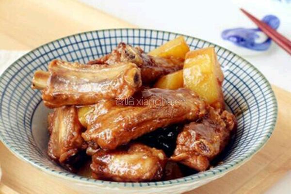 土豆炖排骨的做法图解12
