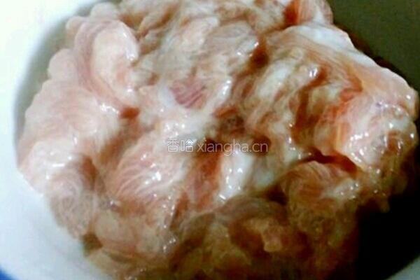 豆芽肉丝汤的做法图解3