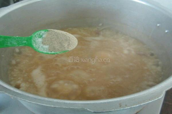 瘦肉粥的做法图解7