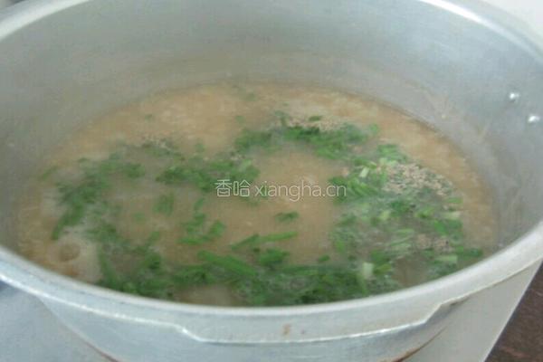 瘦肉粥的做法图解8
