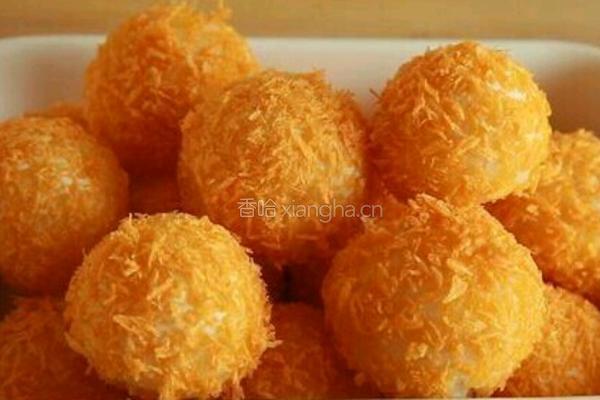 烤山药芝士圆球的做法图解9