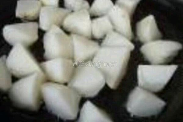拔丝山药的做法图解3