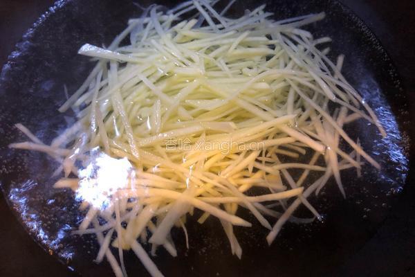 凉拌土豆丝的做法图解6