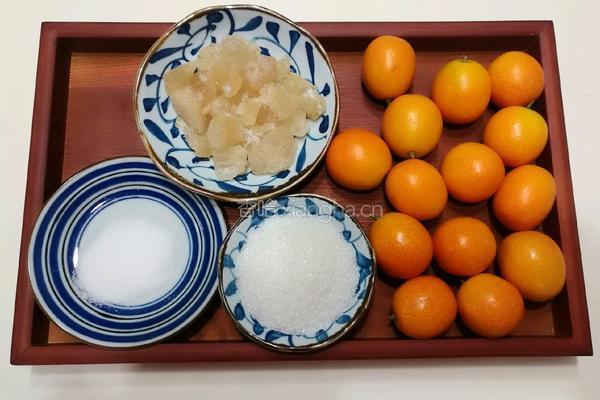 酸甜小金桔的做法图解1
