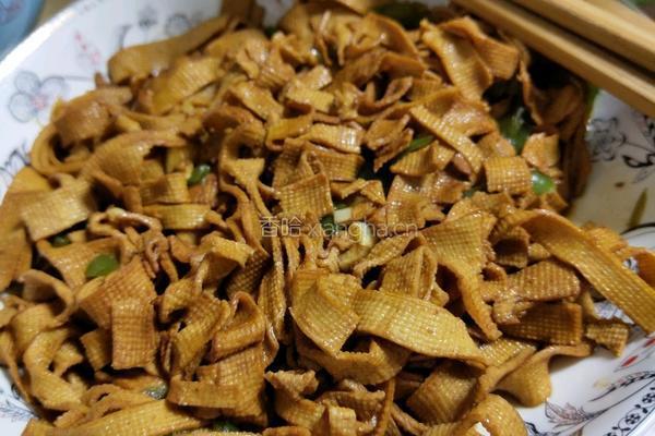青椒炒豆皮的做法图解9