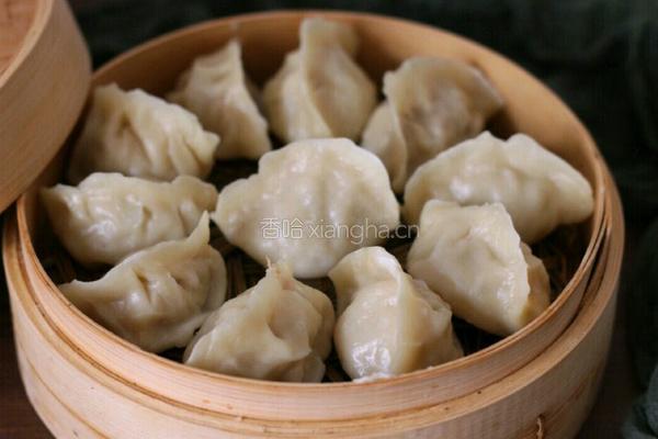 酸菜蒸饺的做法图解7