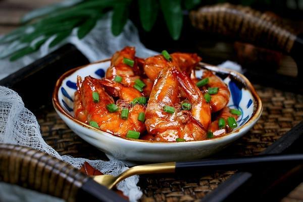 红烧大虾的做法图解14