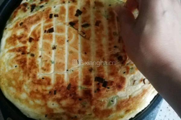美味家常葱花烙饼的做法图解5