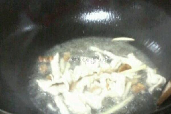香菇炖肉的做法图解5