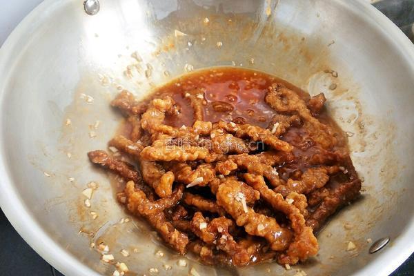 糖醋炸肉的做法图解6
