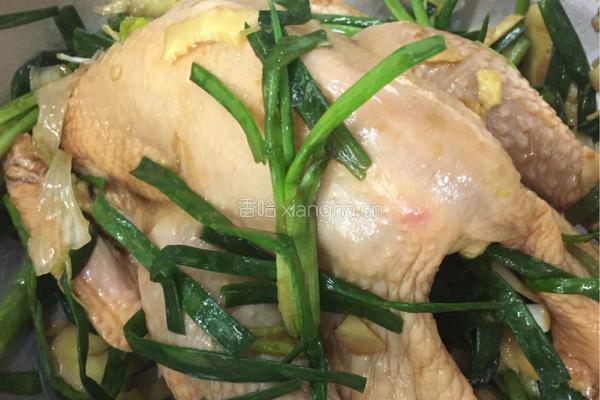 姜葱酱油鸡的做法图解4