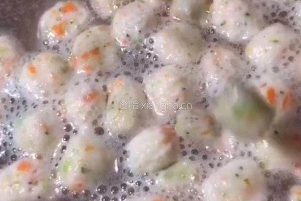 健康蔬菜小虾丸的做法图解9