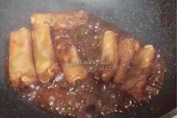 简易版三杯骨的做法图解5