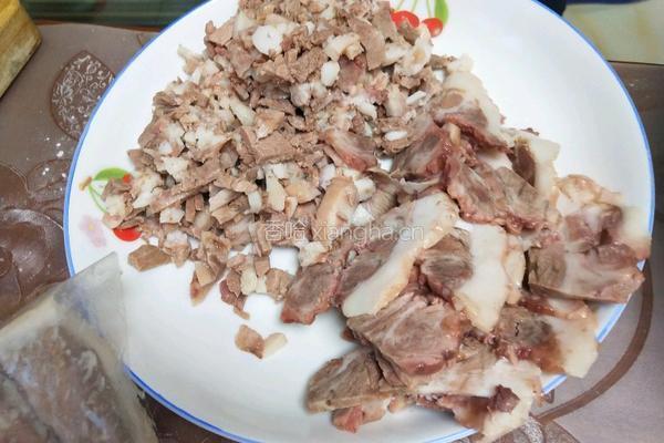 驴肉火烧（早餐的做法图解2