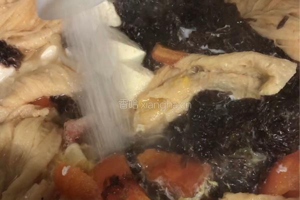 番茄豆腐牛奶杂锦汤的做法图解10