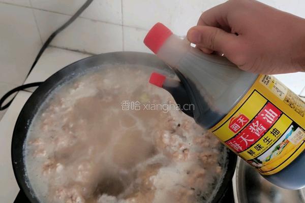白菜豆腐丸子汤的做法图解7