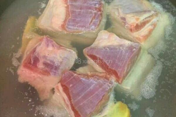 农村煮大肉的做法图解2