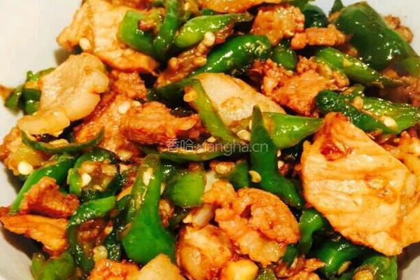 炒大肉的做法图解5