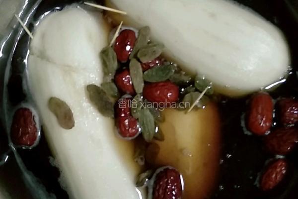 蜜汁糯米莲藕的做法图解5