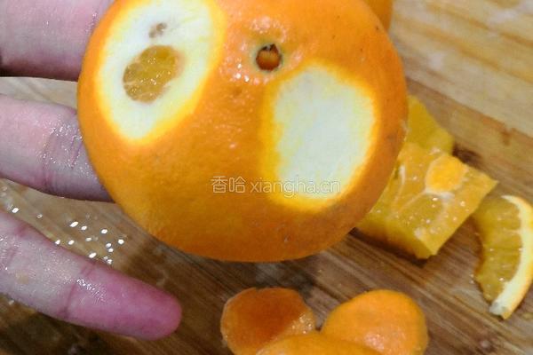 橙子拼盘的做法图解3
